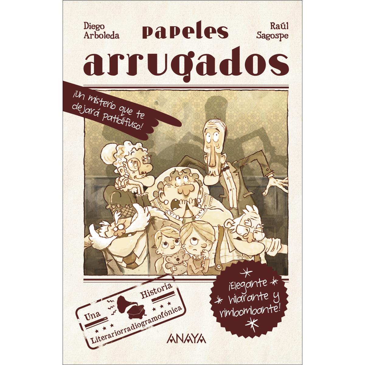Papeles arrugados (Capa mole com abas) 1