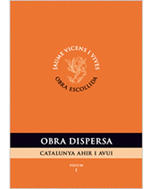Obra Dispersa Vol.I (obra Escollida) (Capa dura) 1