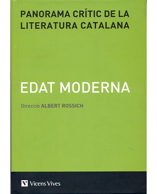 Panorama Critic Literatura Catalana Edat Moder V-3 (Capa dura) 1