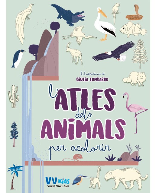 ATLES DELS ANIMALS PER ACOLORIR (VVKIDS) (Capa dura) 1