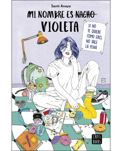 Portada de Mi nombre es Violeta (Tapa blanda con solapas).