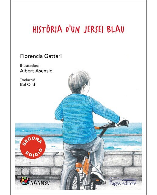 Imagen 0 de Història d'un jersei blau (Tapa blanda con solapas)