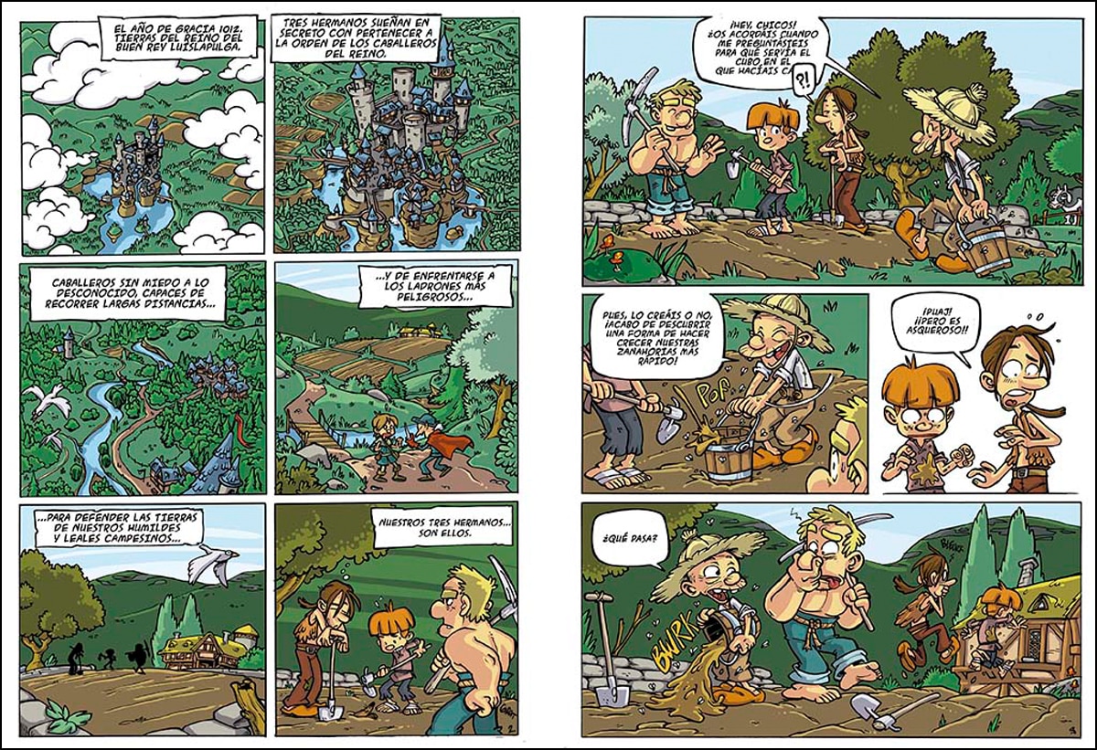 Caballeros 1 El Comienzo: El libro donde tú eres el héroe (Capa dura) 2