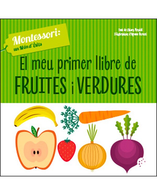 EL MEU PRIMER LLIBRE DE FRUITES I VERDURES VVKIDS (Capa dura) 1