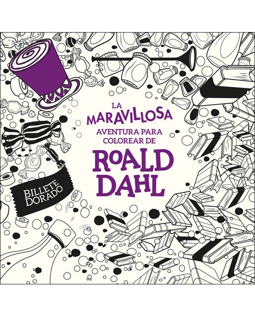 La maravillosa aventura para colorear de Roald Dahl