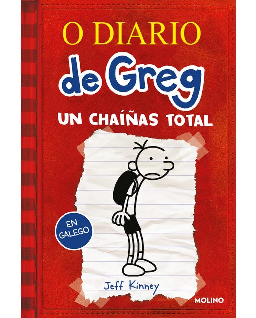 Imagen 0 de O diario de Greg 1 - Un chaíñas total  (Tapa dura)