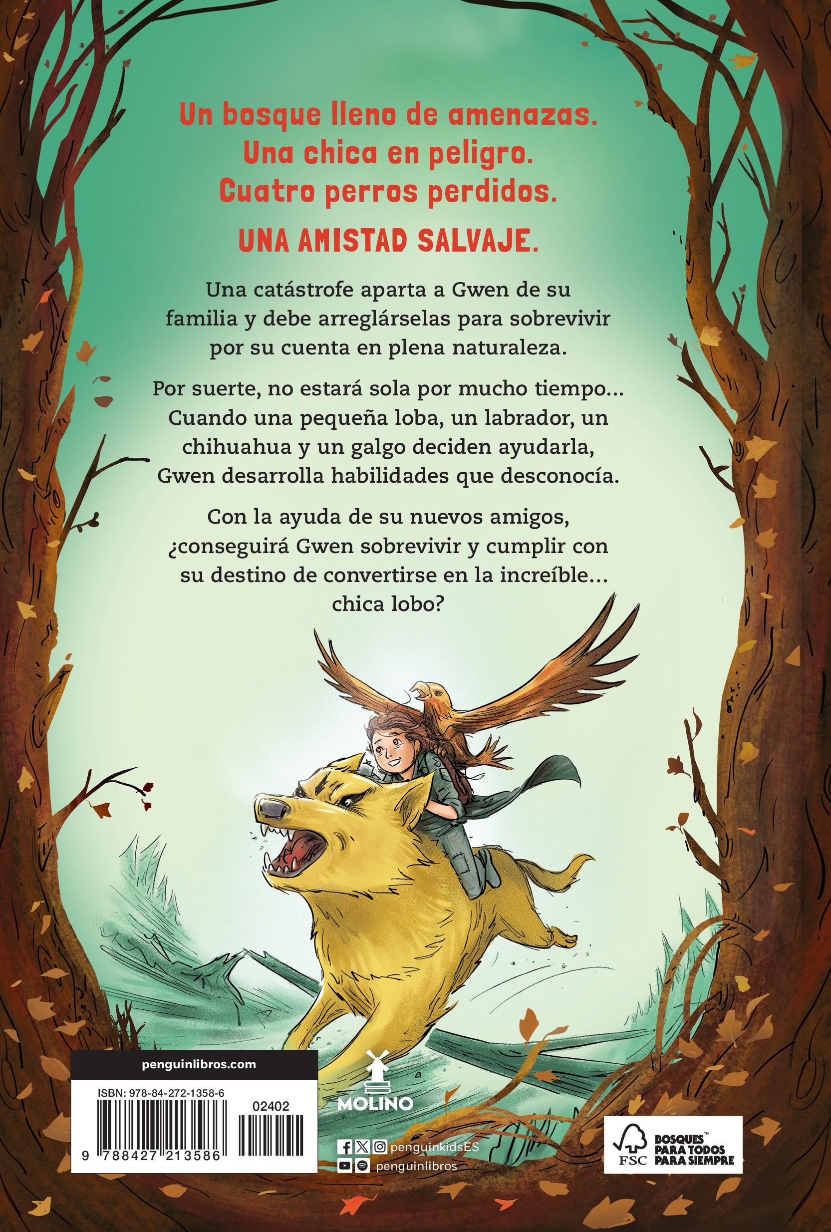 Chica lobo 1 - Perdidos en el bosque  (Tapa dura) 2
