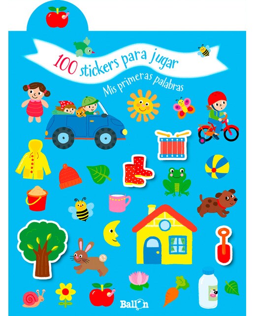 100 STICKERS PARA JUGAR - PRIM PALABRAS (Capa mole) 1