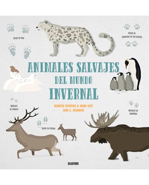 Animales salvajes del mundo invernal