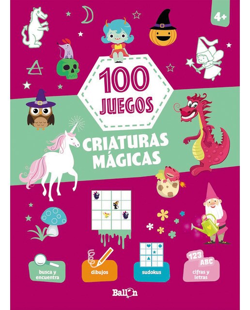 100 JUEGOS - CRIATURAS MÁGICAS 1