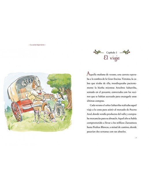 La casita bajo tierra 4 - La visita a los abuelos (Capa dura) 4