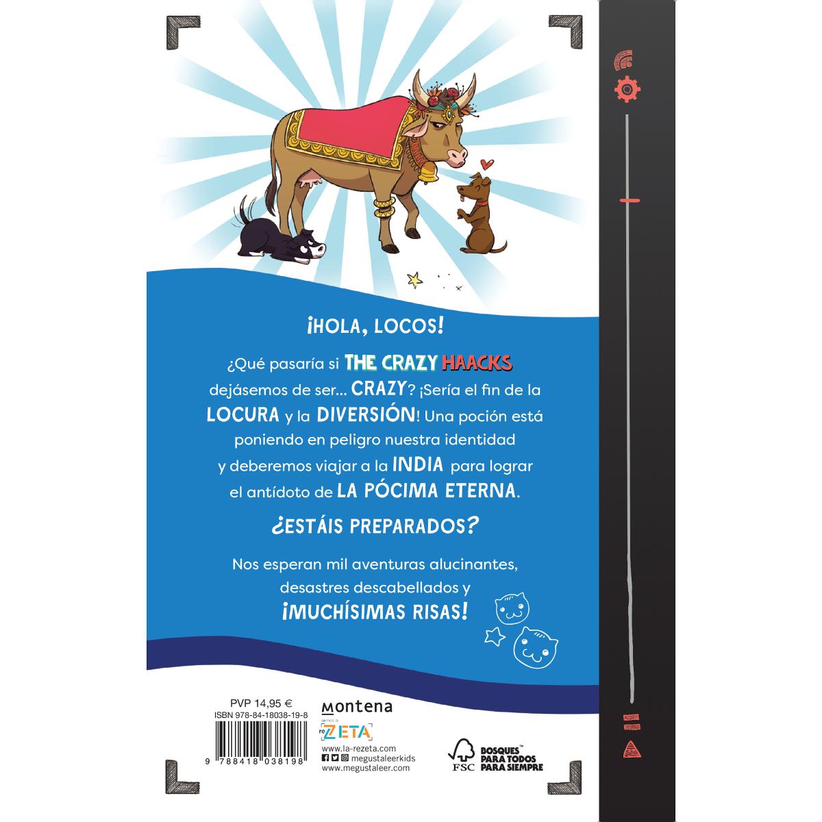 The Crazy Haacks y la pócima eterna (The Crazy Haacks 8)  (Tapa dura) 2