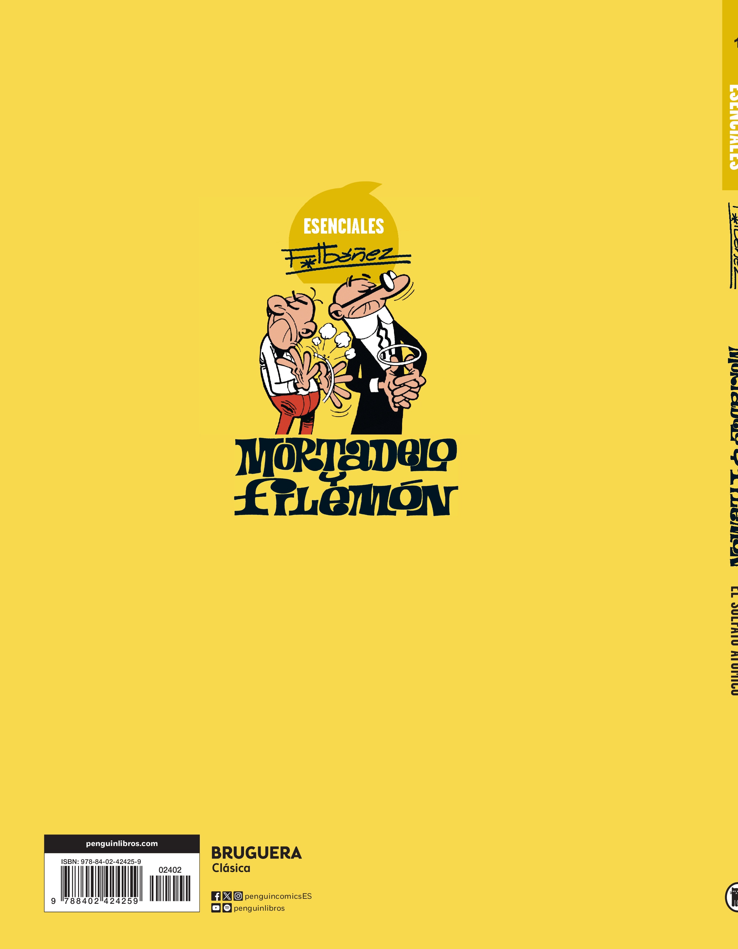 Mortadelo y Filemón. El sulfato atómico (Esenciales Ibáñez 1): Las mejores aventuras de Mortadelo y Filemón seleccionadas por Ibáñez  (Tapa dura) 2