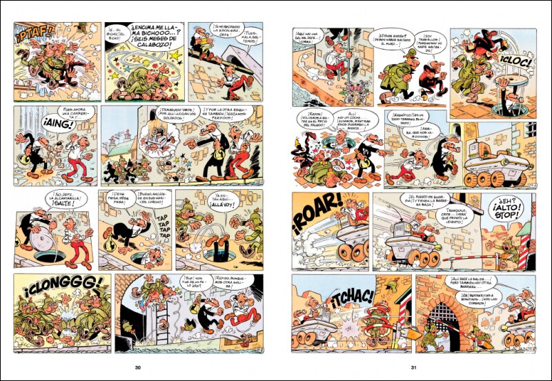 Mortadelo y Filemón. El sulfato atómico (Esenciales Ibáñez 1): Las mejores aventuras de Mortadelo y Filemón seleccionadas por Ibáñez  (Tapa dura) 4