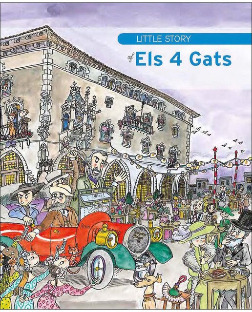 Little Story of Els 4 Gats (Capa mole) 1