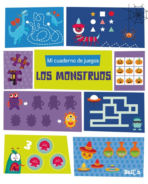MI CUADERNO DE JUEGOS - LOS MONSTRUOS