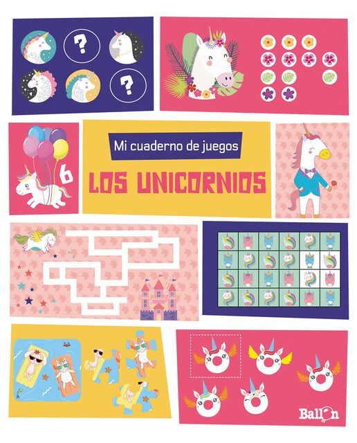 MI CUADERNO DE JUEGOS - LOS UNICORNIOS