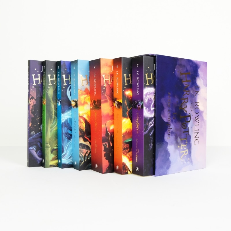 Pack Harry Potter - La serie completa (Harry Potter [edición con la portada ilustrada por Johnny Duddle])  (Tapa blanda) 8