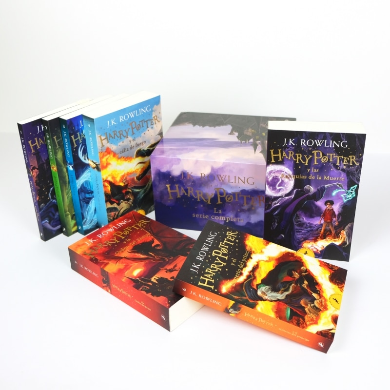 Pack Harry Potter - La serie completa (Harry Potter [edición con la portada ilustrada por Johnny Duddle])  (Tapa blanda) 9