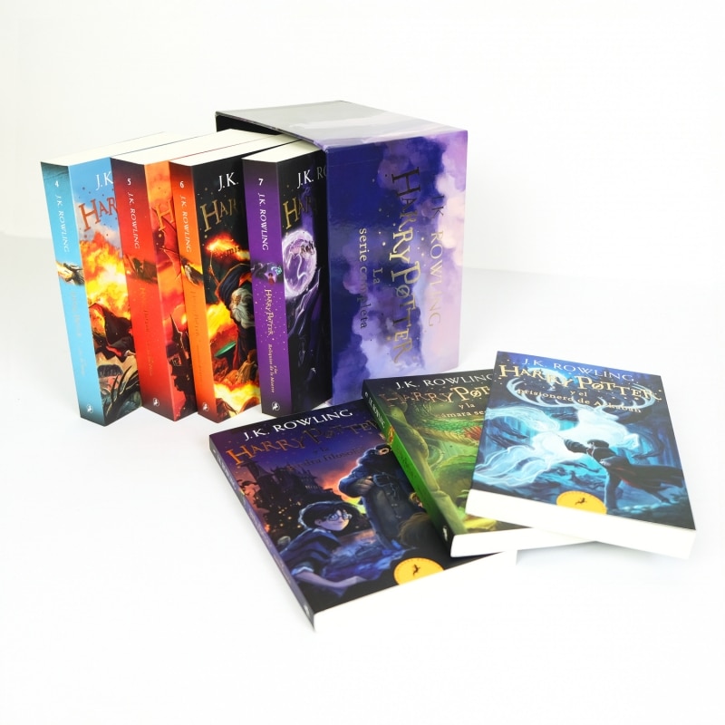 Pack Harry Potter - La serie completa (Harry Potter [edición con la portada ilustrada por Johnny Duddle])  (Tapa blanda) 10