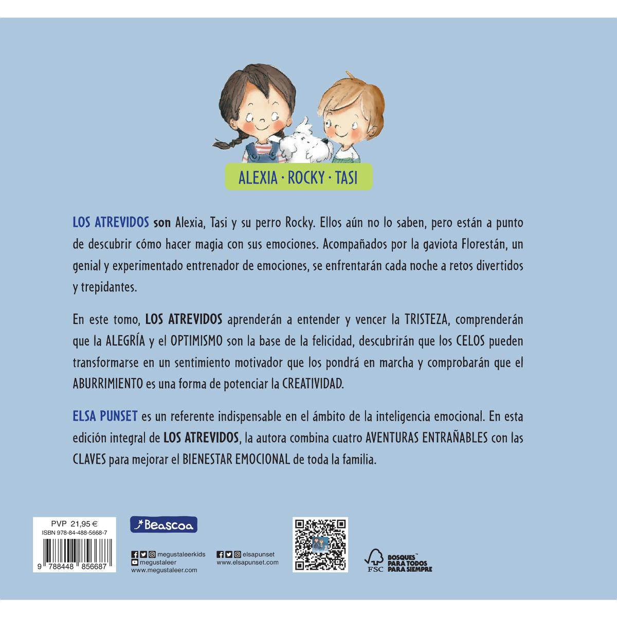 Los Atrevidos. Cuatro nuevas historias para entender tus emociones (Serie Los Atrevidos 5-8)  (Tapa dura) 2