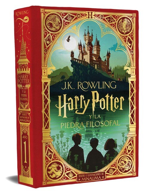 Harry Potter y la piedra filosofal (Harry Potter, 1) Edición MinaLima con ilustraciones interactivas (Tapa dura) 1