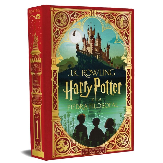 Harry Potter y la piedra filosofal  (Harry Potter, 1) Edición MinaLima con ilustraciones interactivas (Tapa dura)