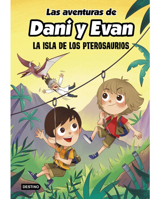 Imagen 0 de Las aventuras de Dani y Evan. La isla de los pterosaurios (Tapa dura)