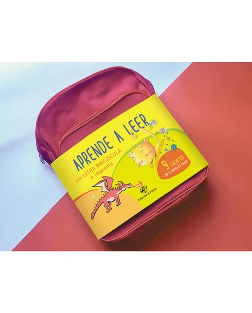 Cuentos para aprender a leer en letra MAYÚSCULA y de imprenta: 9 cuentos infantiles con una mochila de regalo 1