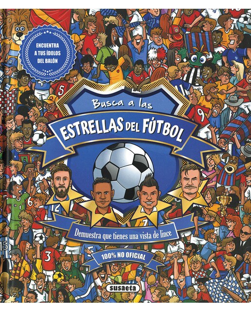 Imagen 0 de Busca a las estrellas del fútbol (Tapa dura)