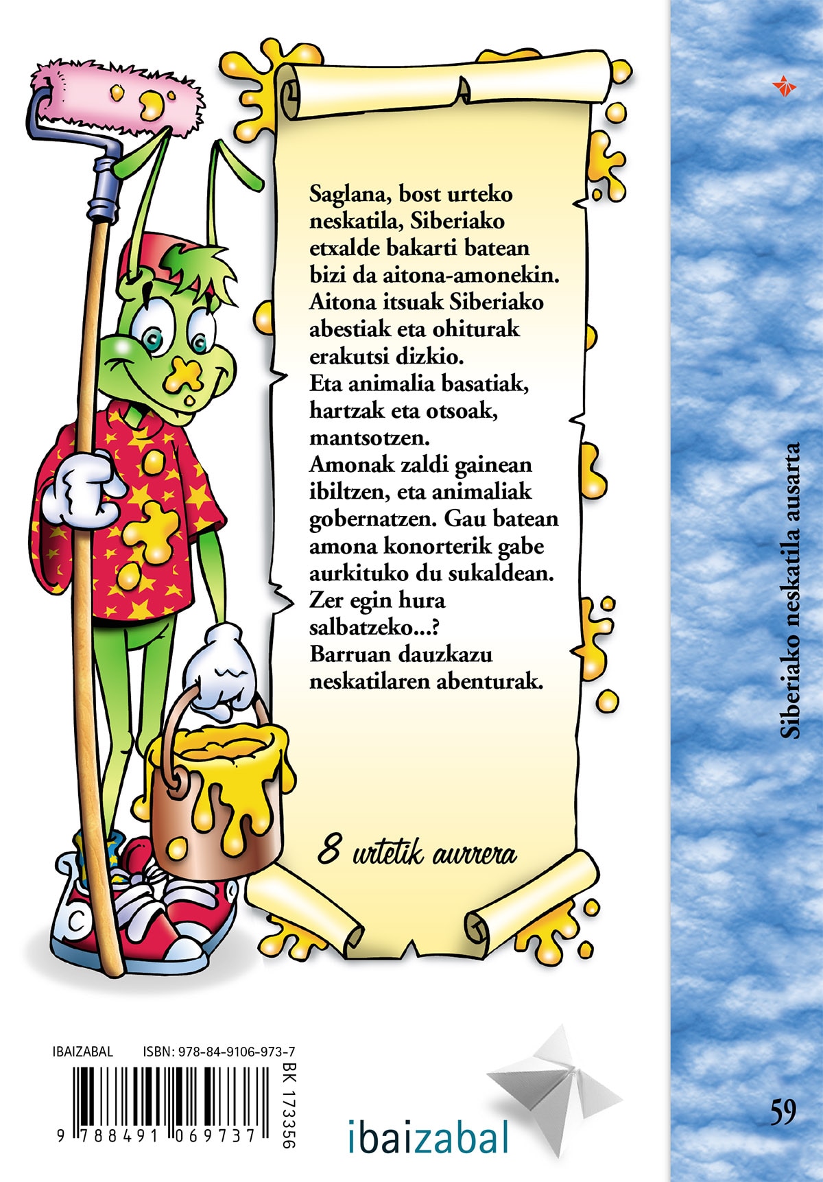 Siberiako neskatila ausarta(Tapa blanda) 2