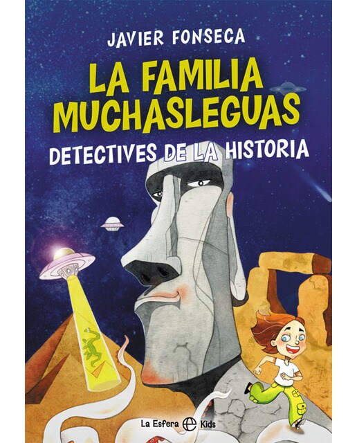 Imagen 1 de La familia Muchasleguas, detectives de la historia  (Tapa blanda con solapas)