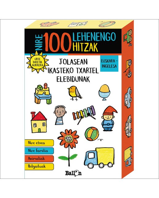 NIRE 100 LEHENENGO HITZAK - JOLASEAN ISKATEKO TXARTEL ELEBIDUNAK 1