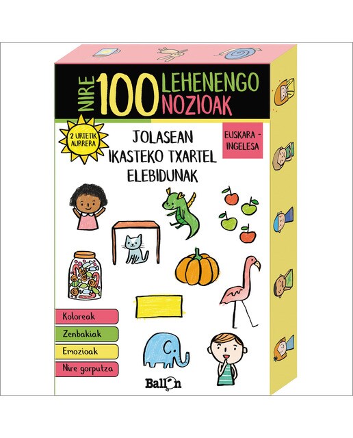 NIRE 100 LEHENENGO NOZIOAK - JOLASEAN ISKATEKO TXARTEL ELEBIDUNAK 1