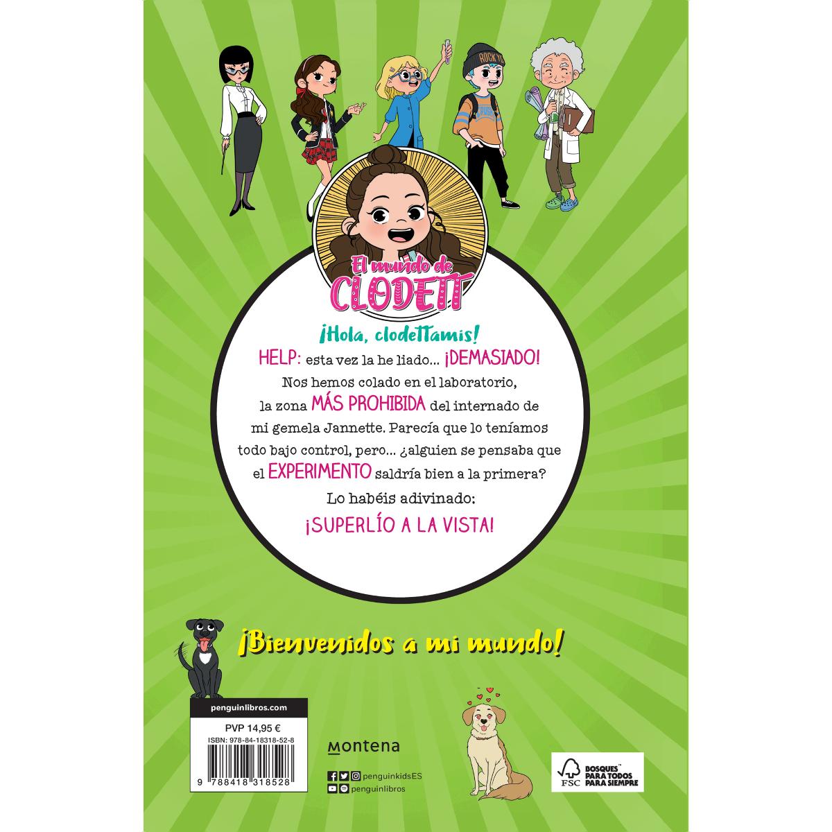 Superlío en el laboratorio (El mundo de Clodett 7)  (Tapa dura) 2