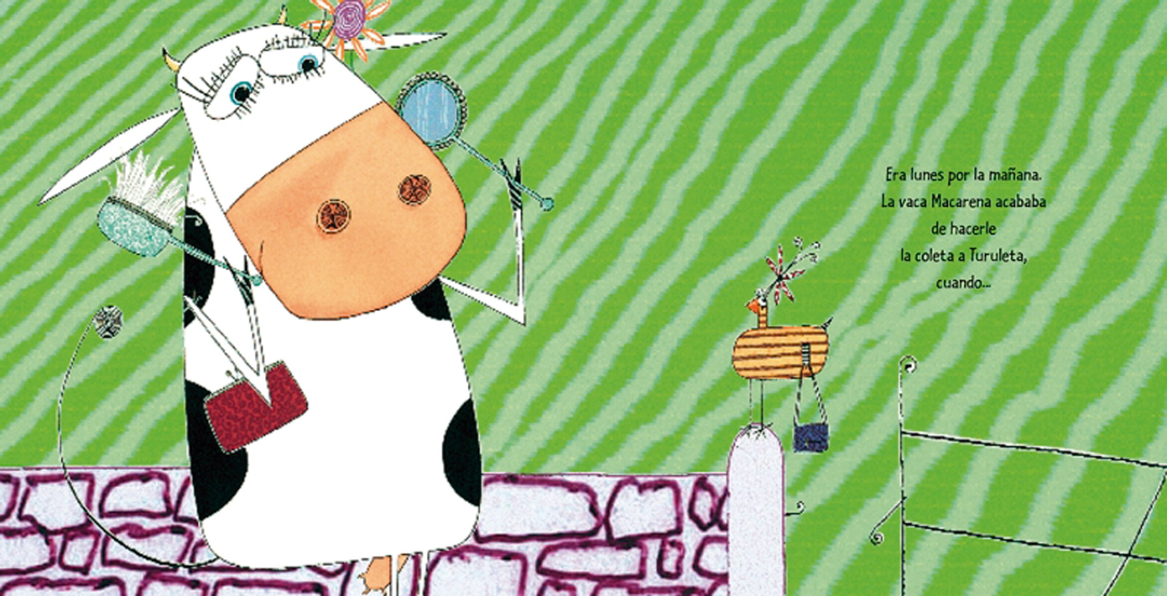La vaca que fue al cole (La vaca)  (Tapa dura) 5