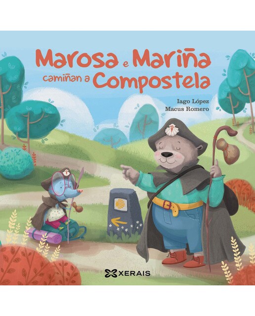 Marosa e Mariña camiñan a Compostela (Capa dura) 1