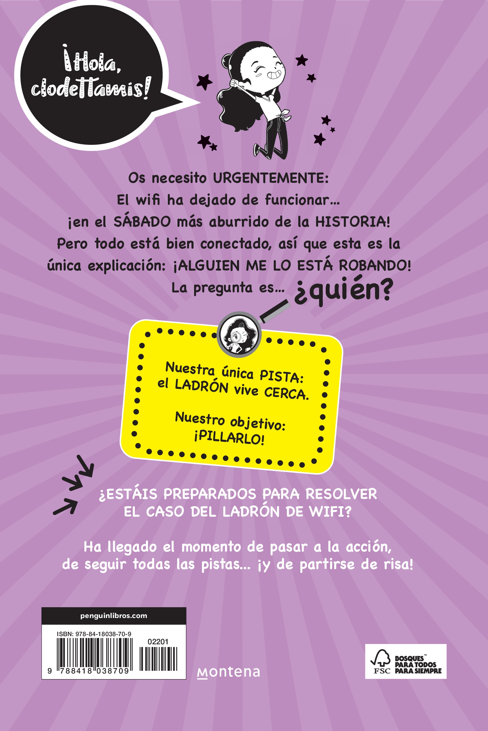 El caso del ladrón de wifi (Misterios de Clodett 1)  (Tapa blanda) 2