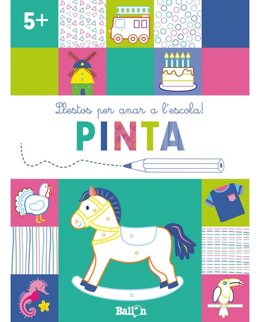 Imagen 0 de LLESTOS PER ANAR A L'ESCOLA! PINTA +5 (Tapa blanda)
