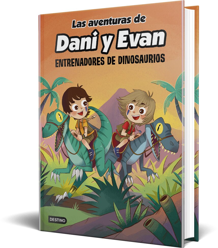 Las aventuras de Dani y Evan 3. Entrenadores de dinosaurios  (Tapa dura) 2