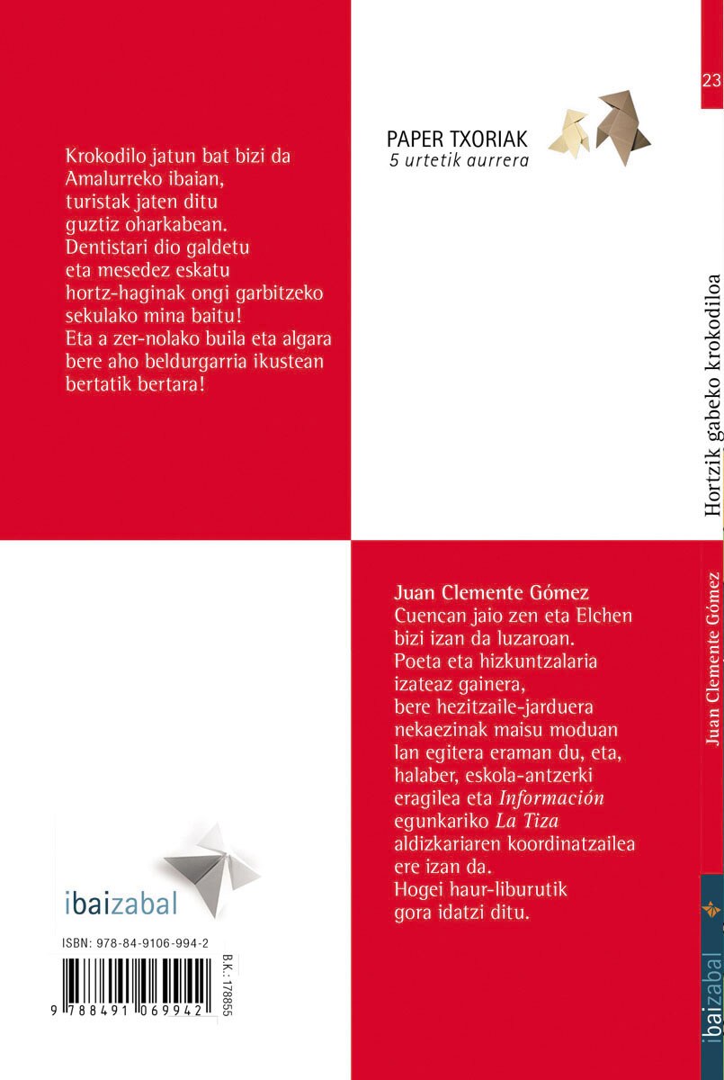 Hortzik gabeko krokodiloa(Tapa blanda) 2