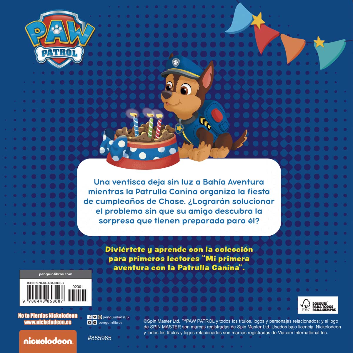 Mi primera aventura con la Patrulla Canina | Paw Patrol - ¡Feliz cumpleaños, Chase! (Tapa blanda) 2