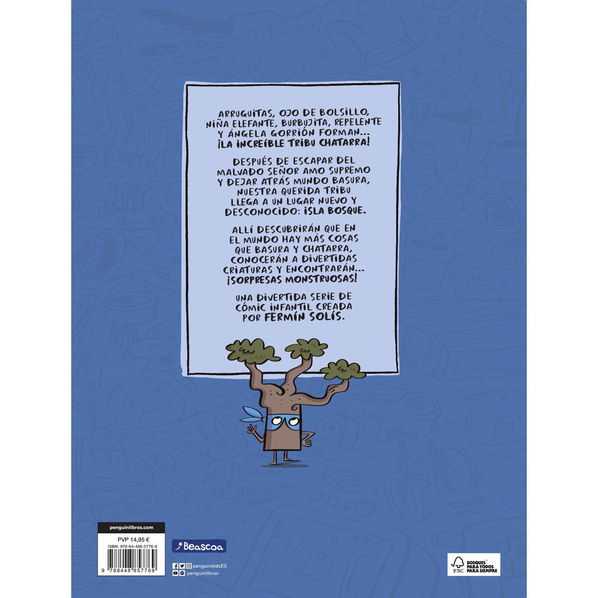 Aventuras en Isla bosque (La tribu chatarra 2): Mi primer cómic (Capa dura) 2