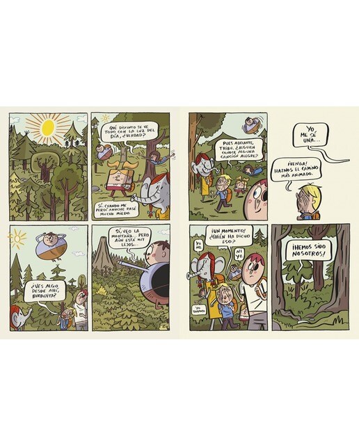 Aventuras en Isla bosque (La tribu chatarra 2): Mi primer cómic (Capa dura) 4