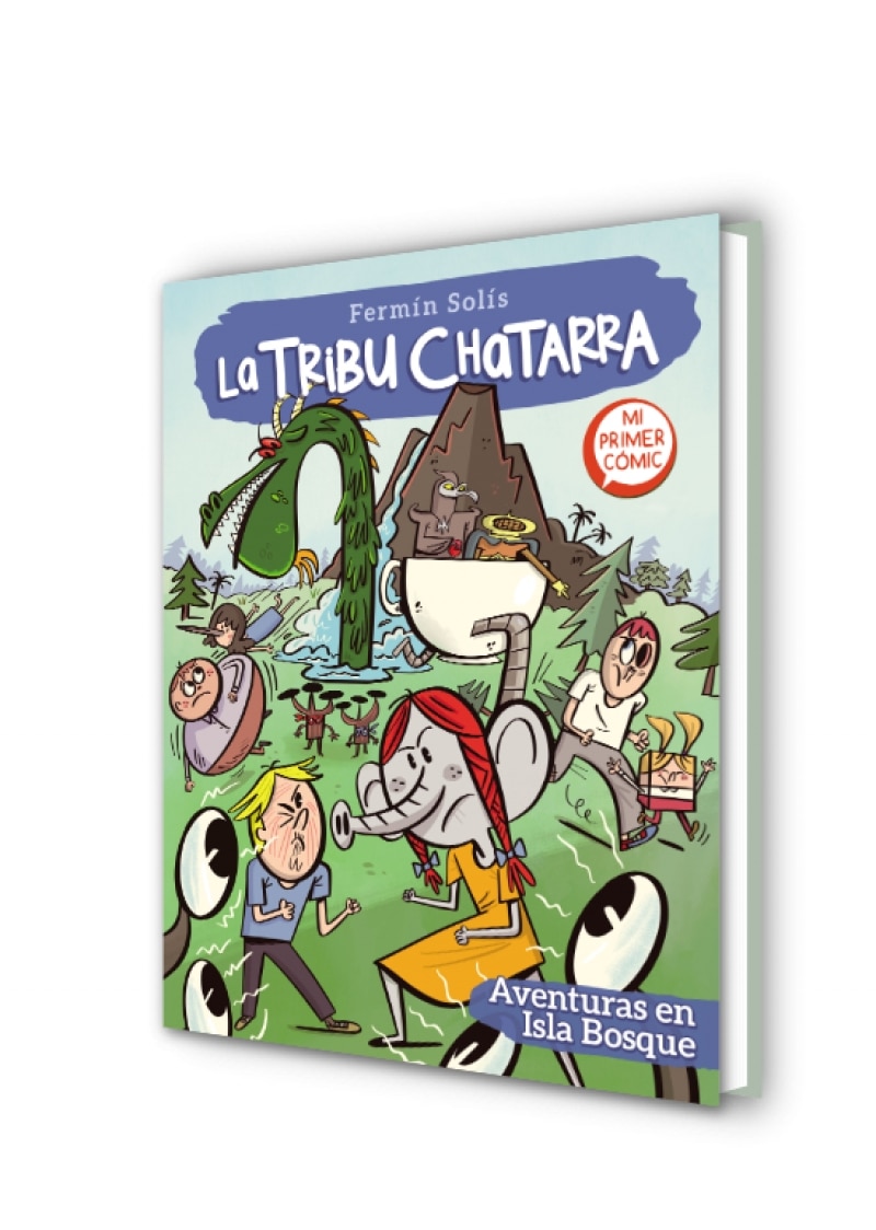 Aventuras en Isla bosque (La tribu chatarra 2): Mi primer cómic (Capa dura) 5