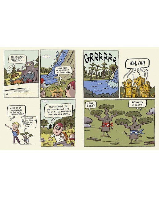 Aventuras en Isla bosque (La tribu chatarra 2): Mi primer cómic (Capa dura) 6