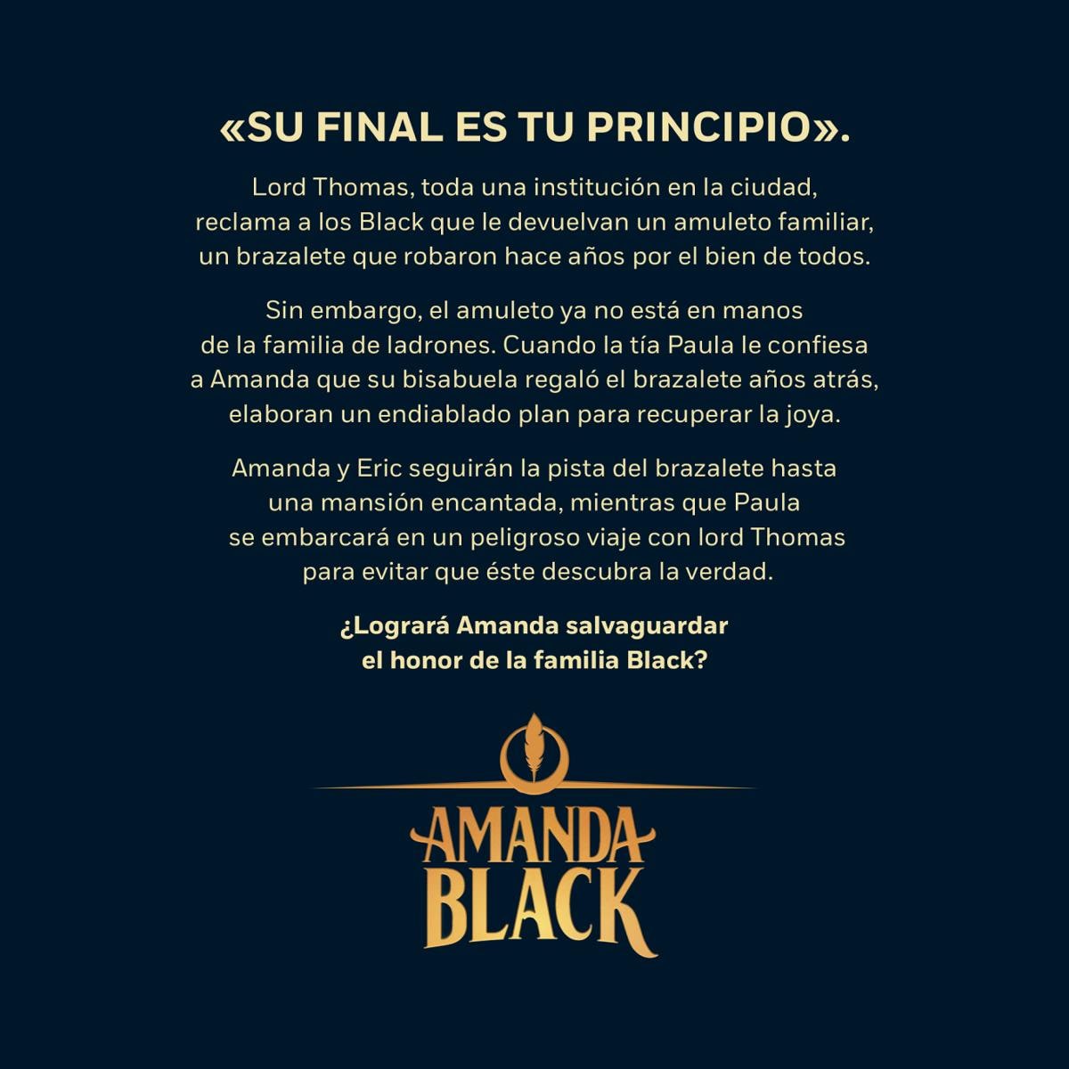 Amanda Black 2 - El amuleto perdido (Tapa dura) 2