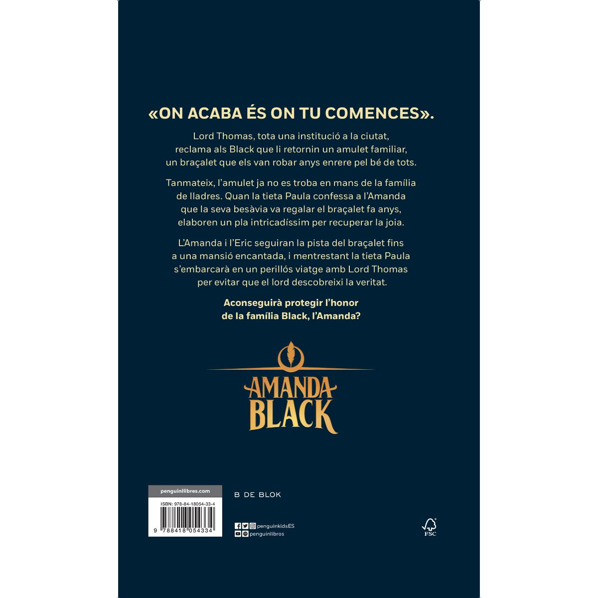Amanda Black 2 - L'amulet perdut  (Tapa dura) 2