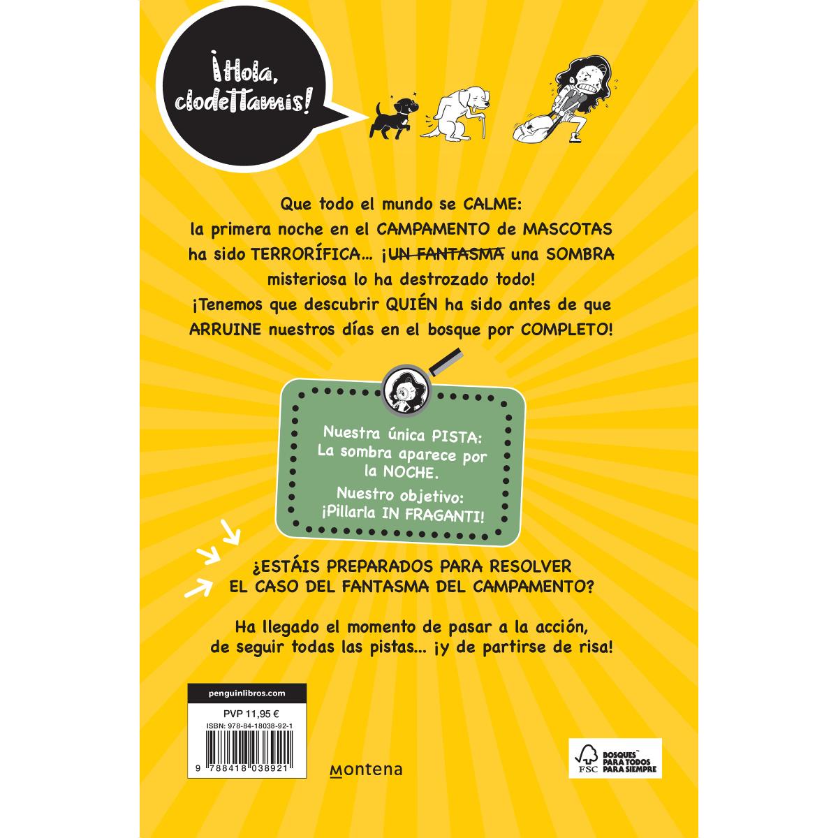 El caso del fantasma del campamento (Misterios de Clodett 4)  (Tapa blanda) 2