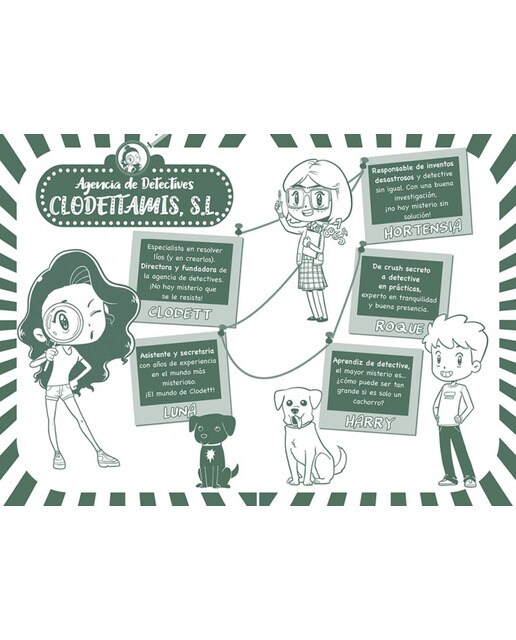 El caso del fantasma del campamento (Misterios de Clodett 4)  (Tapa blanda) 4